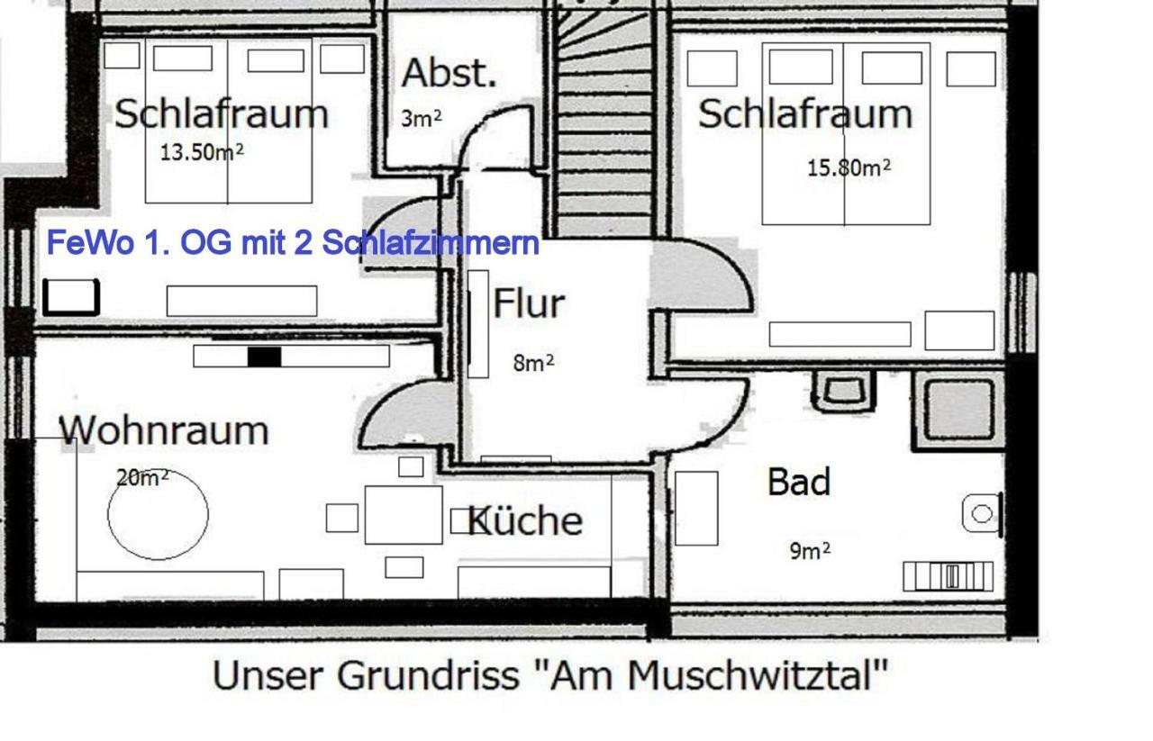Ferienwohnung "Am Muschwitztal" Bad Steben / Carlsgrun Εξωτερικό φωτογραφία